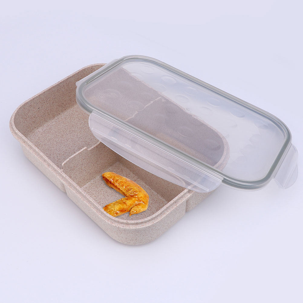 1 ชุด กล่องข้าวแบบแบ่งช่อง สไต - Bento Box บทวิจารณ์และราคา