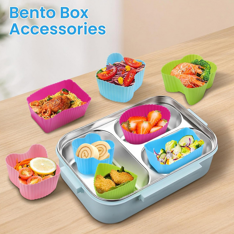 แผ่นกั้นกล่องอาหารกลางวันซิลิโ - Bento Box บทวิจารณ์และราคา