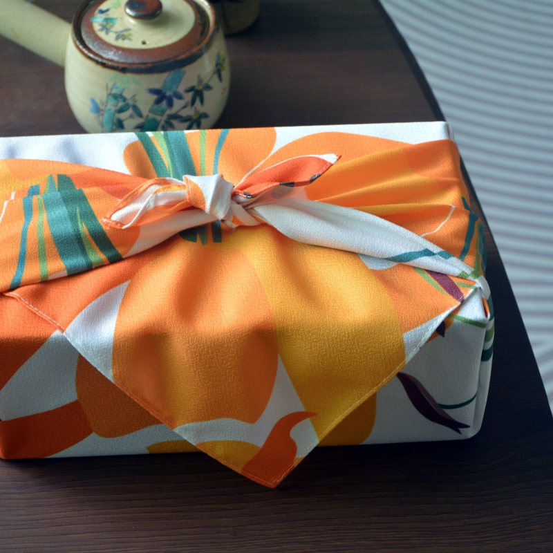 ผ้าฟุโรชิกิของญี่ปุ่น ผ้าเช็ดห - Furoshiki บทวิจารณ์และราคา